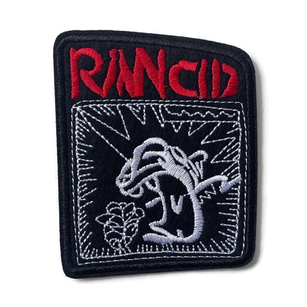 Rancid Band Embroidered Patch